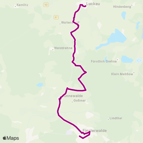 Verkehrsmanagement Elbe-Elster  map