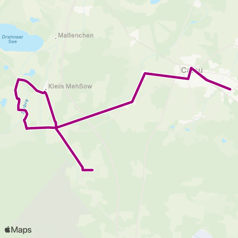Verkehrsgesellschaft Oberspreewald-Lausitz  map