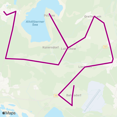 Verkehrsgesellschaft Oberspreewald-Lausitz  map