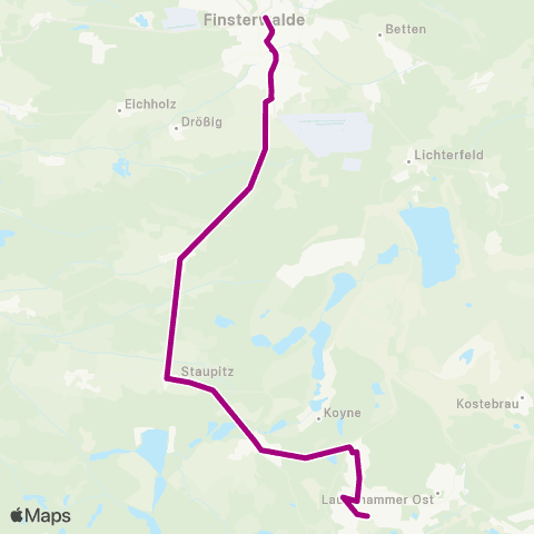 Verkehrsgesellschaft Oberspreewald-Lausitz  map