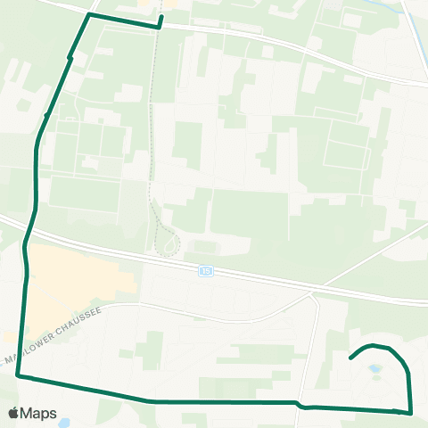 Cottbusverkehr AM Eichengrund ↔︎ Gelsenkirchener Platz map