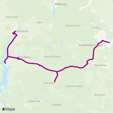 Busverkehr Oder-Spree  map