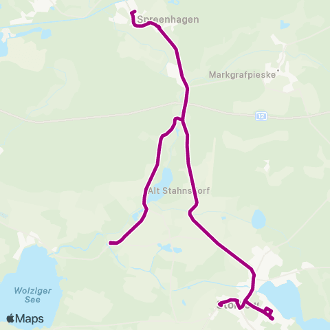 Busverkehr Oder-Spree  map