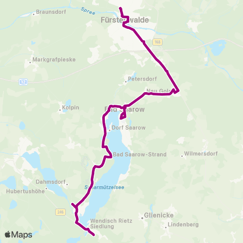 Busverkehr Oder-Spree  map