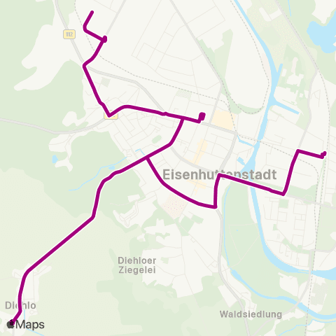 Busverkehr Oder-Spree Qualifizierungs ↔︎ Bahnhof map