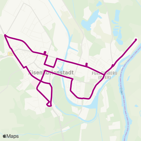 Busverkehr Oder-Spree  map