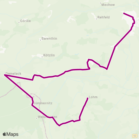 ORP Ostprignitz-Ruppiner Personennahverkehrsgesellschaft Ortsmitte ↔︎ Neue Schule map