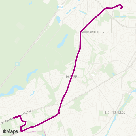 BVG Mansfelder Str. ↔︎ Neuruppiner Str. map