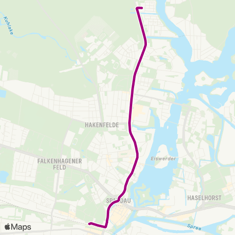 BVG Tongaweg (Berlin) ↔︎ Galenstr. map