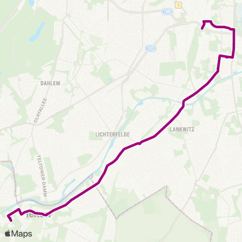 BVG Neißestr. ↔︎ 🅢+🅤 Tempelhof (Berlin) map
