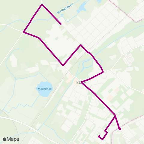 BVG Campus Buch (Berlin) ↔︎ 🅢 Buch (Berlin) map
