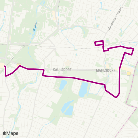 BVG 🅤 Elsterwerdaer Platz (Berlin) ↔︎ Wodanstr. (Berlin) map