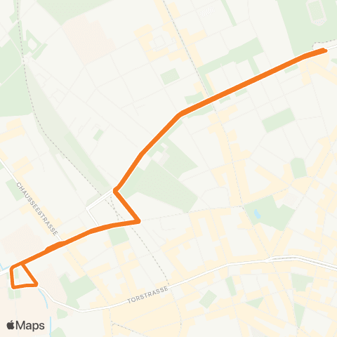 BVG Friedrich-Ludwig-Jahn-Sportpark (Berlin) ↔︎ Friedrich-Ludwig-Jahn-Sportpark (Berlin) map