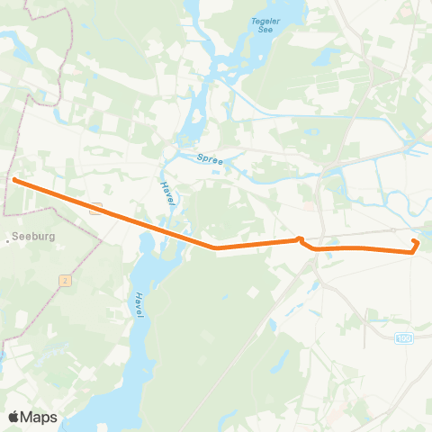 BVG Hertzallee (Berlin) ↔︎ Heerstr. map