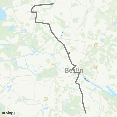 BVG 🅢+🅤 Hermannstr. (Berlin) ↔︎ 🅤 Osloer Str. (Berlin) map