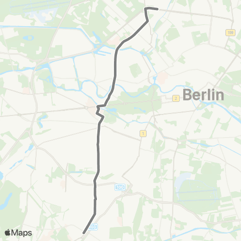BVG 🅢+🅤 Rathaus Steglitz (Berlin) [Schloßstr.] ↔︎ 🅤 Osloer Str. (Berlin) map