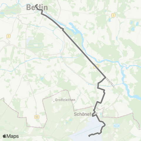 BVG Flughafen Ber ↔︎ 🅢+🅤 Alexanderplatz Bhf map