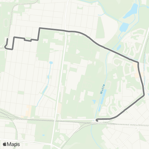 BVG Boschpoler Str. (Berlin) ↔︎ 🅢+🅤 Wuhletal (Berlin) map