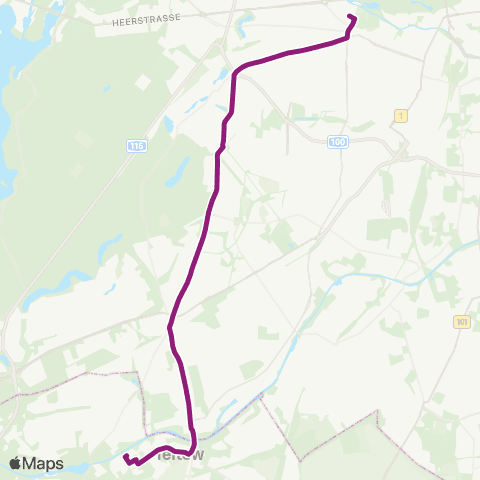 BVG Rammrath-Brücke ↔︎ Hertzallee (Berlin) map