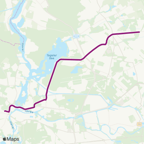 BVG Wilhelmsruher Damm (Berlin) ↔︎ Galenstr. map