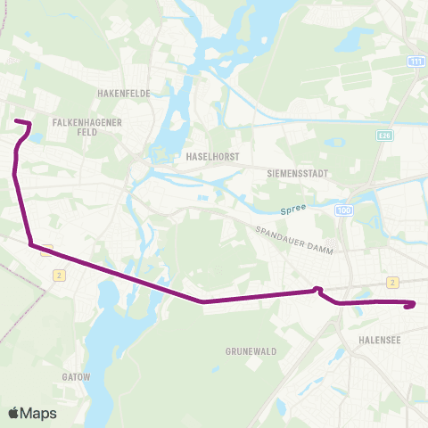 BVG 🅤 Wilmersdorfer Str. ↔︎ Im Spektefeld map
