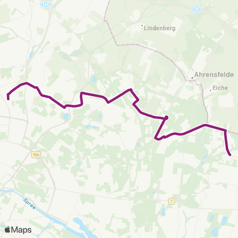BVG Nossener Str. (Berlin) ↔︎ Masurenstr. (Berlin) map