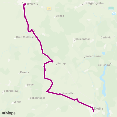 prignitzbus  map