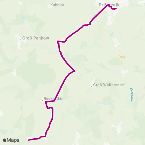 prignitzbus  map