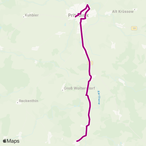 prignitzbus  map