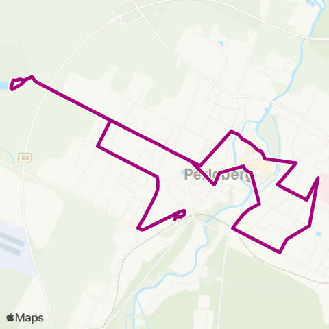 prignitzbus Zob ↔︎ Zob map