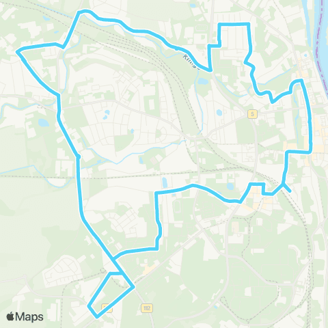 Stadtverkehrsgesellschaft Frankfurt (Oder) Kopernikusstr. ↔︎ Kopernikusstr. map