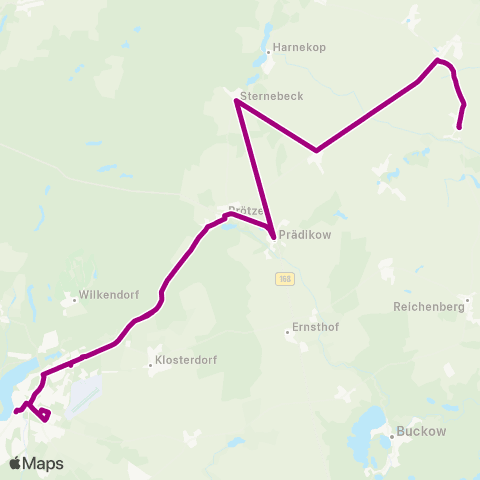 mobus Märkisch-Oderland Bus Schule ↔︎ Schule map