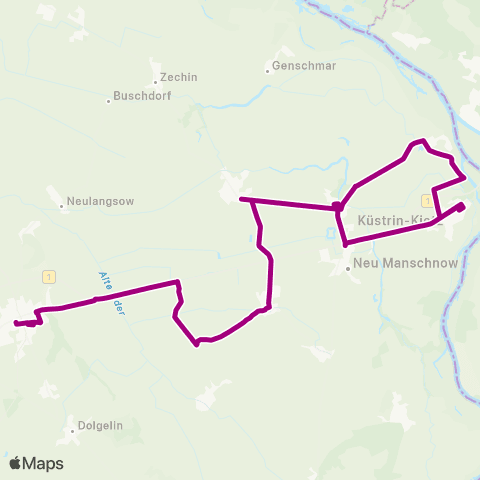 mobus Märkisch-Oderland Bus Dorf ↔︎ Busbahnhof map