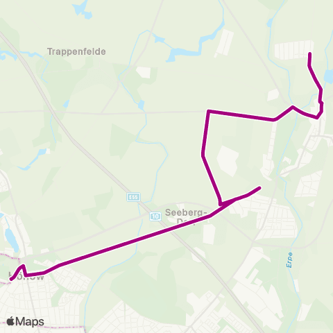 mobus Märkisch-Oderland Bus Altlandsberg Markt ↔︎ Altlandsberg Nord map