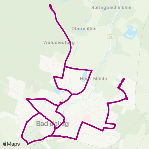 regiobus Potsdam Mittelmark  map