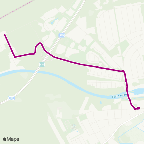 regiobus Potsdam Mittelmark Kleinmachnow Dreilinden ↔︎ Stahnsdorf Waldschänke map
