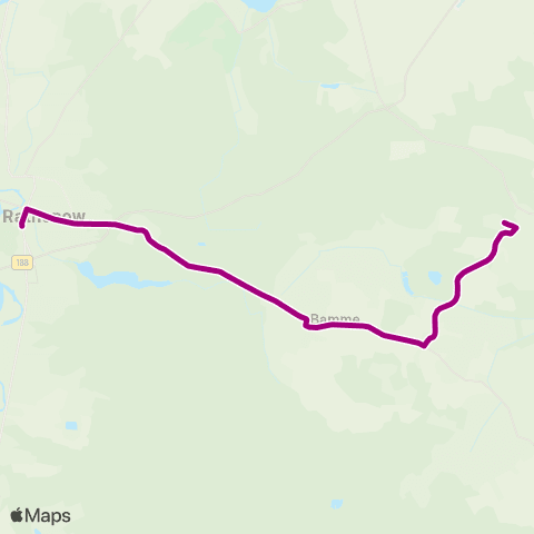 Havelbus Verkehrsgesellschaft Schule ↔︎ Märkischer Platz map