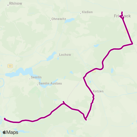 Havelbus Verkehrsgesellschaft Markt ↔︎ Märkischer Platz map