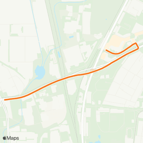 BVG 🅢 Marzahn (Berlin) ↔︎ Landsberger Allee map