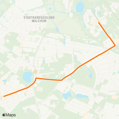 BVG Antonplatz (Berlin) ↔︎ Zingster Str. map