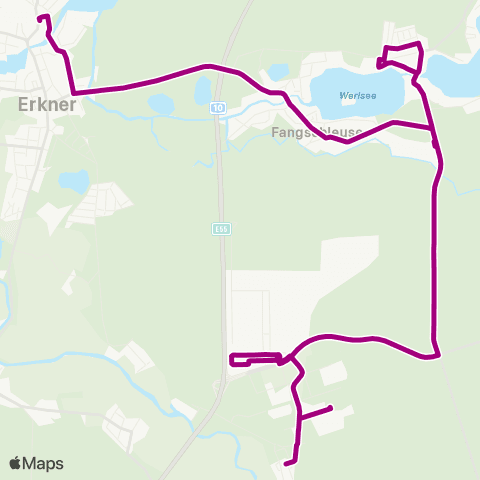 Busverkehr Oder-Spree Freienbrink Nord ↔︎ 🅢 Erkner map