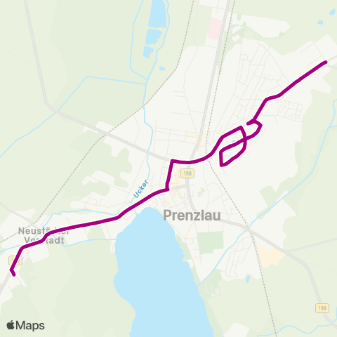 Uckermärkische Verkehrsgesellschaft O S T ↔︎ Berliner Straße map