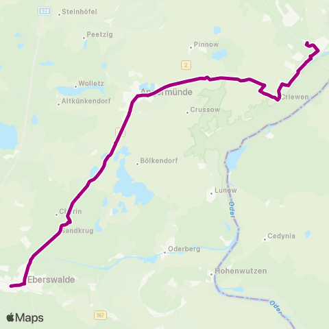 Uckermärkische Verkehrsgesellschaft  map