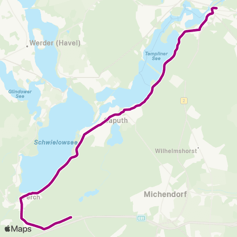 ODEG Ostdeutsche Eisenbahn  map