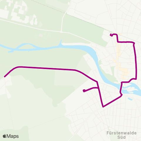 Busverkehr Oder-Spree Ziegeleiweg ↔︎ Bahnhof map