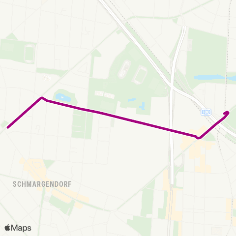 BVG 🅢+🅤 Heidelberger Platz (Berlin) [Barstr.] ↔︎ Elsterplatz (Berlin) map
