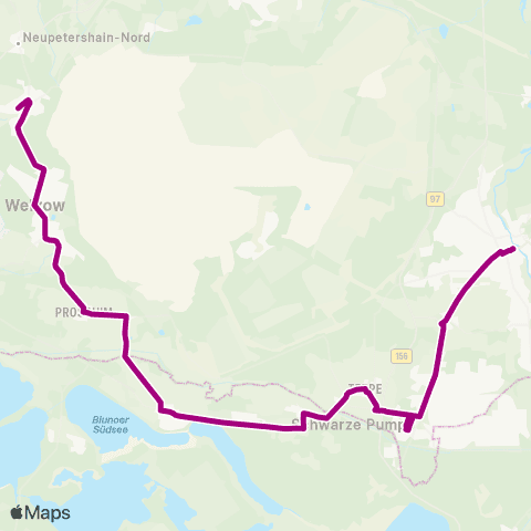 Cottbusverkehr  map