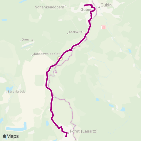 Cottbusverkehr  map