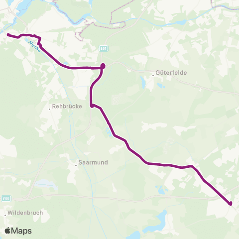 Verkehrsgesellschaft Teltow-Fläming  map