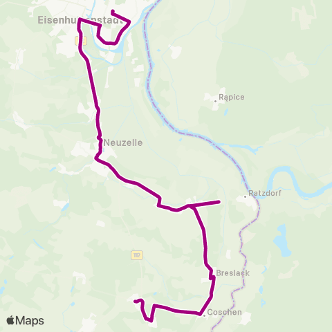Busverkehr Oder-Spree Bomsdorfer Str. ↔︎ Eisenhüttenstadt map